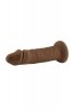 EVOLVED 6INCH VIBRATING DONG, DARK FLESH - dildo z wibracjami (cielisty) EVOLVED 6INCH VIBRATING DONG, DARK FLESH - dildo z wibracjami (cielisty)
